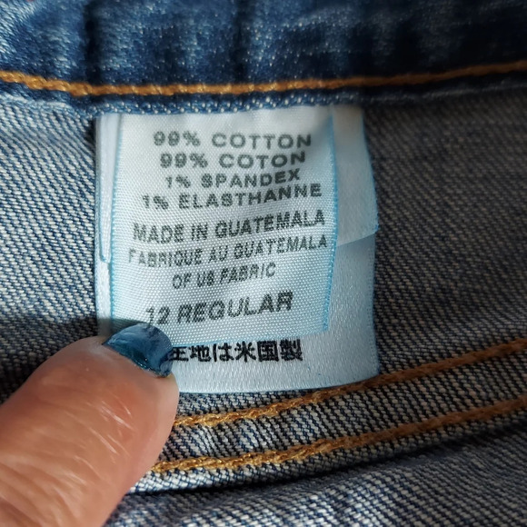 Eddie Bauer Premium‎ Denim Mid Rise Bootcut Jeans Stretch Medium Wash - Picture 9 of 10